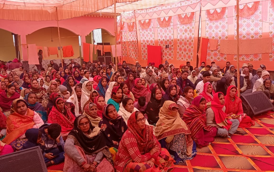 Man gets inspiration to do good deeds from satsang.