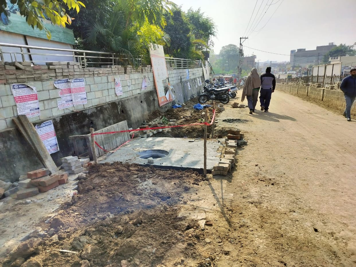 Work on connecting regional hospital to sewerage line started