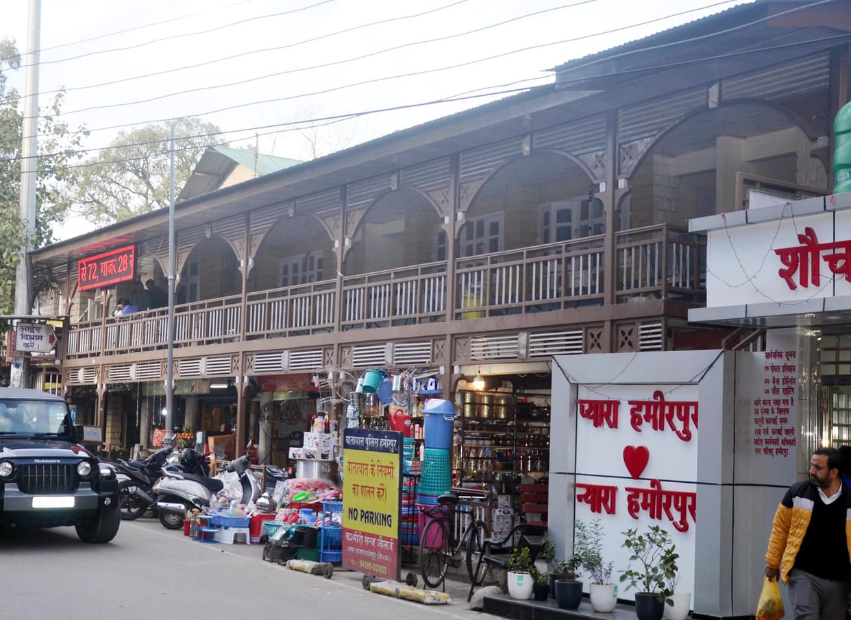 Opposition to commercial use of developed roof over small thrift shops