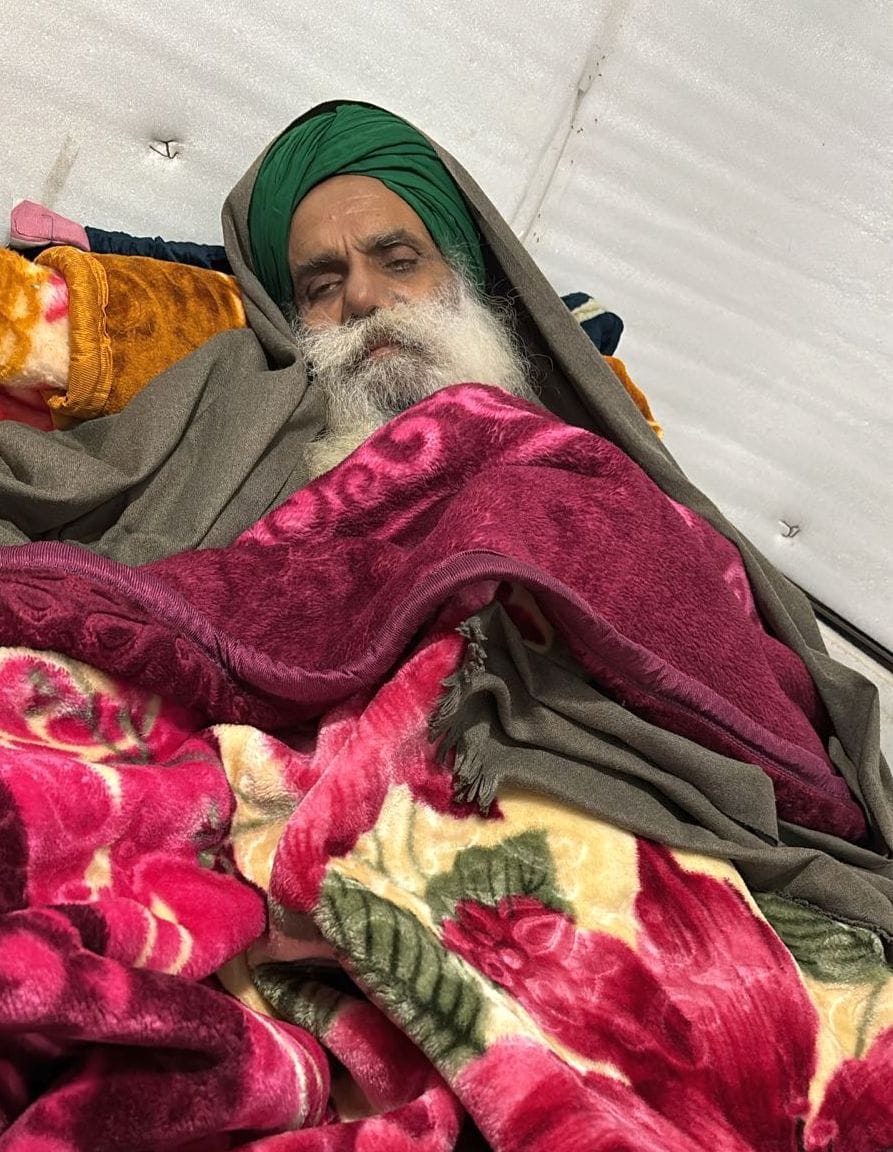 Farmer leader Jagjit Singh Dallewal's fast on Khanauri front continues for 41st day