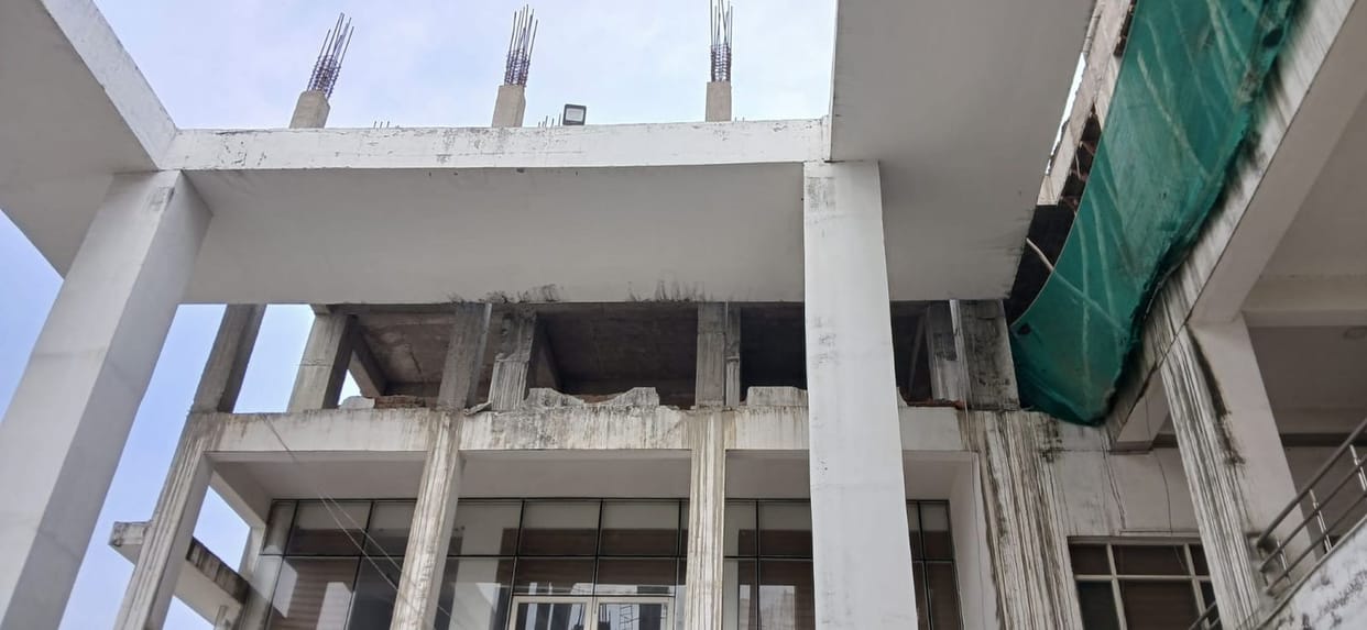 Construction of Nursing College started in Medical College campus
