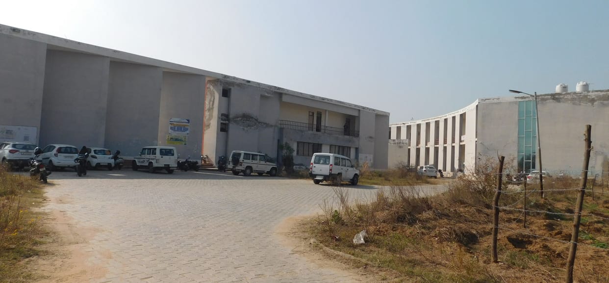 Place marked for construction of Government College building
