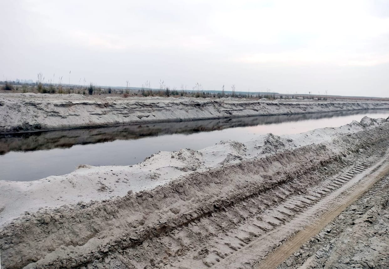 Forest department files case over digging in Ganga for highway