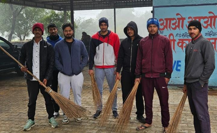 Cleanliness campaign launched in village Goliaka