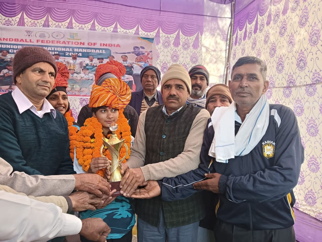 Karishma won gold medal in Junior Girls National Championship