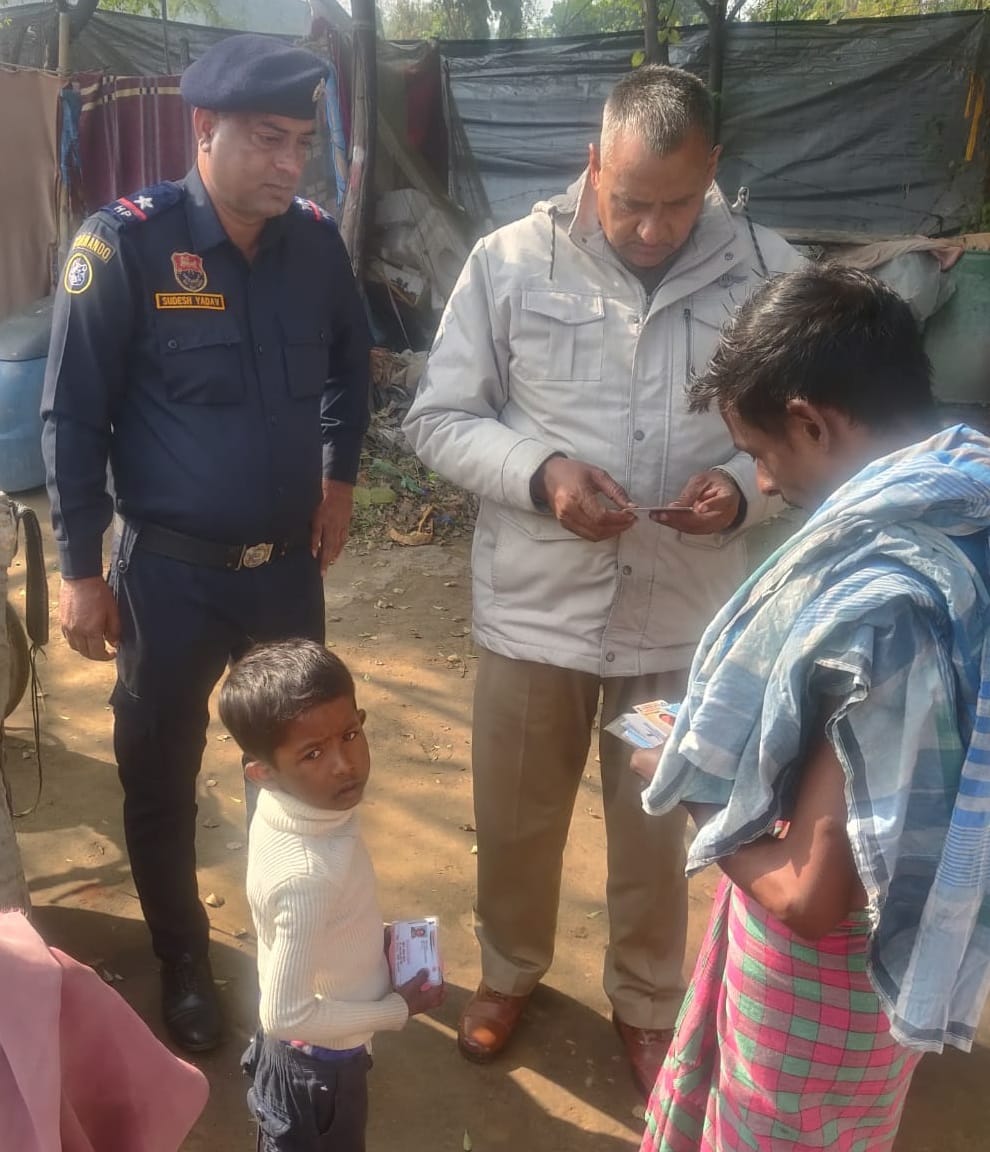 Police investigated slums and suspicious places