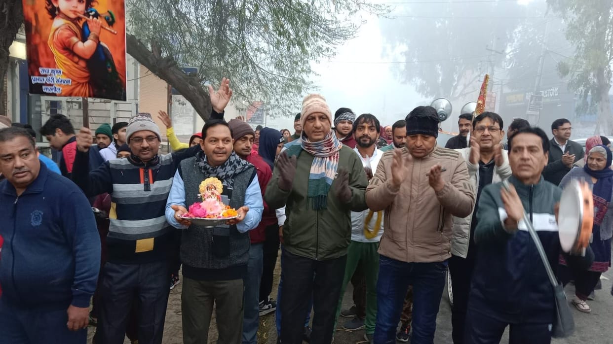 Radha Rani's cheers echoed in the city