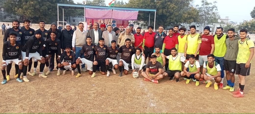 Players showed talent in football match