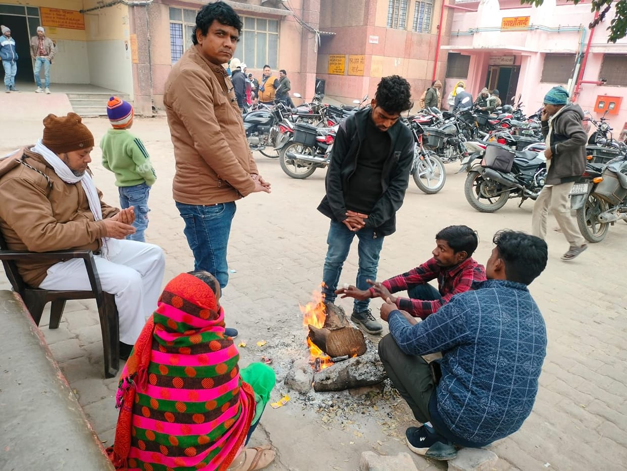 Night shelter in name... no bed and blanket, helpless and troubled