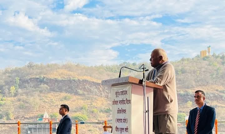 कुटुंब प्रबोधन गतिविधि में शामिल होने ओंकारेश्वर पहुंचे आरएसएस प्रमुख भागवत