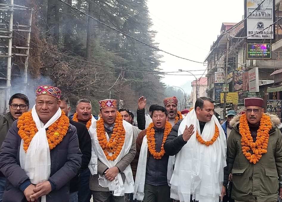 Rigjin Samphal becomes president of Lahaul-Spiti BJP
