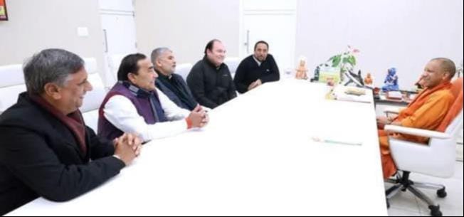 Jalalabad Fort...MLAs met the Chief Minister
