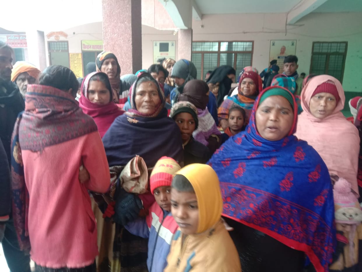 Chaos and commotion in Aadhaar card correction camp