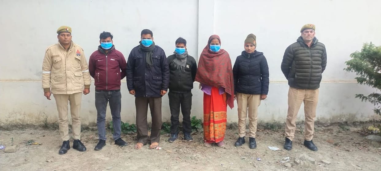 Human trafficking gang leader couple and two others arrested