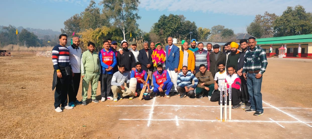Diamond Club won the match by five runs