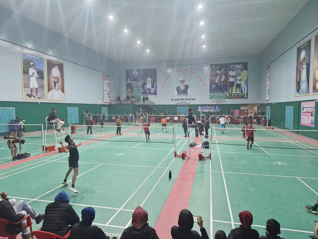 Mega Badminton Tournament: Jyoti first in girls' under 13 category and Priyanshi first in girls' under 15 category