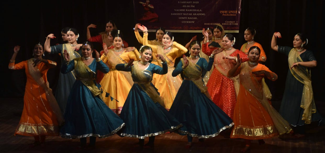 Spectators mesmerized watching Kathak dance performance