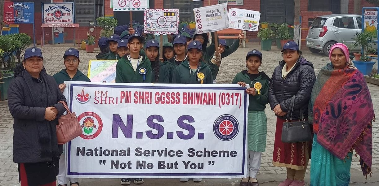 Road safety and de-addiction awareness rally taken out