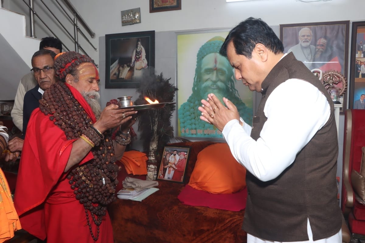 Union Minister reached Kalidas Dham