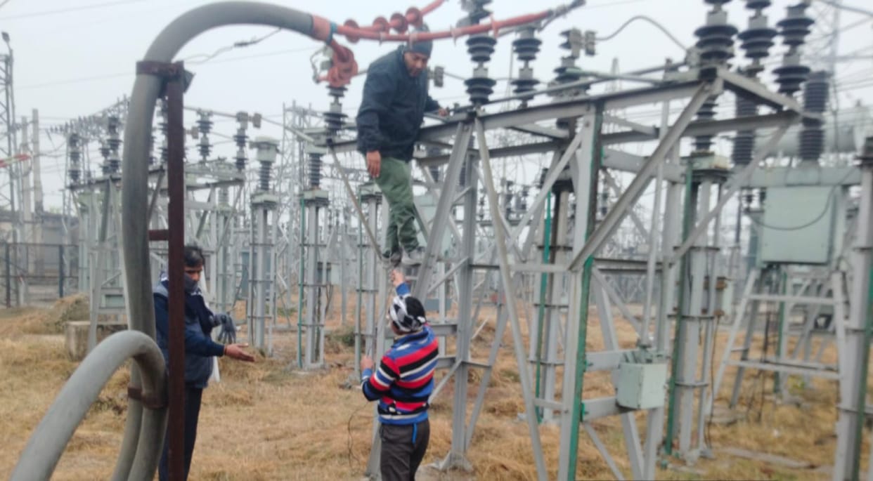 Half the city's supply stopped for 12 hours