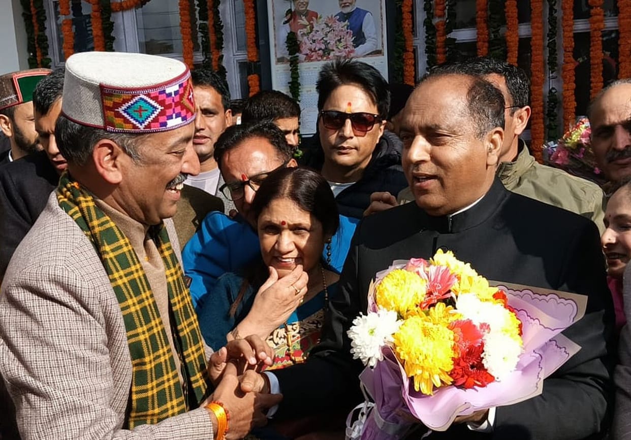 District President Amit met Jairam and Siddharthan