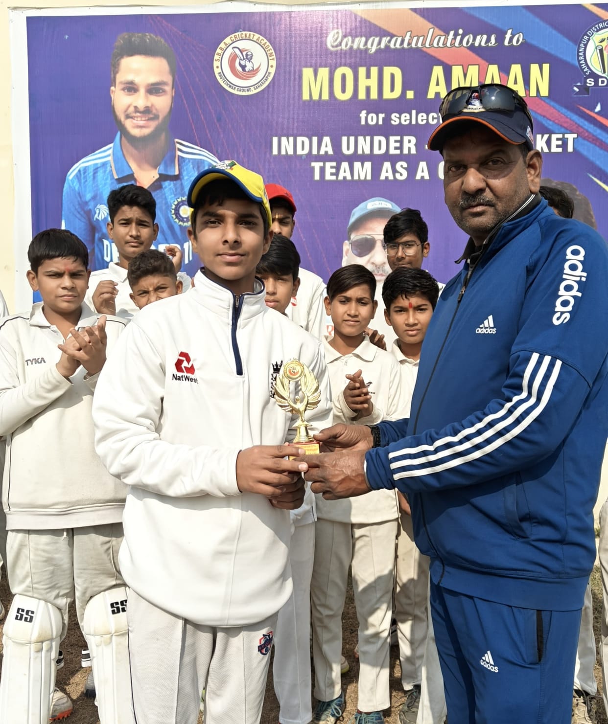 Harshit's century helped Yellow XI team win by 114 runs