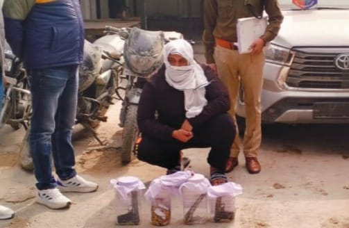 Looted goods and weapons recovered