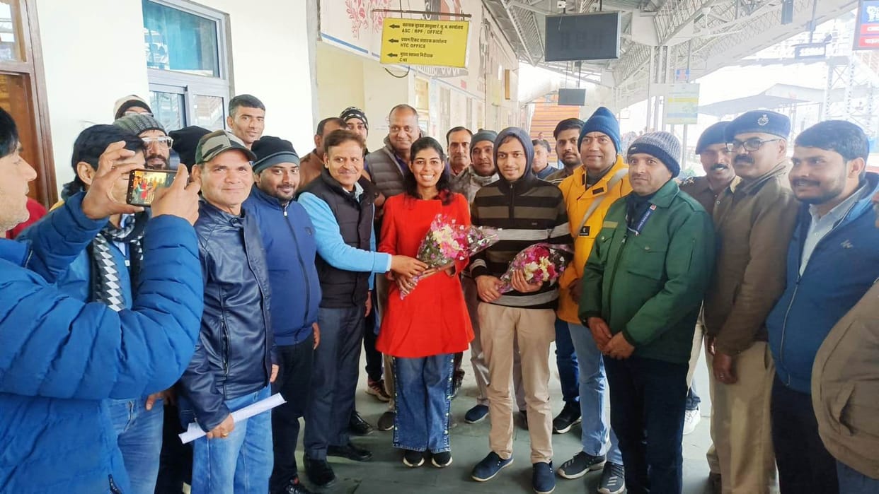 Dr. Anju took charge of Assistant Divisional Medical Officer