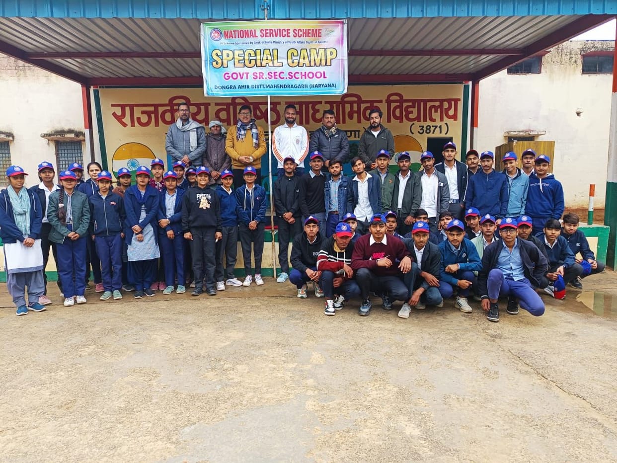 Volunteers practiced yoga on the sixth day of the camp