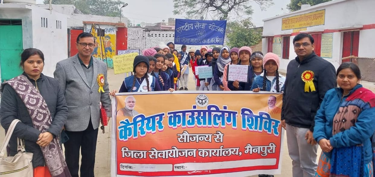 Told the importance of education by taking out a rally