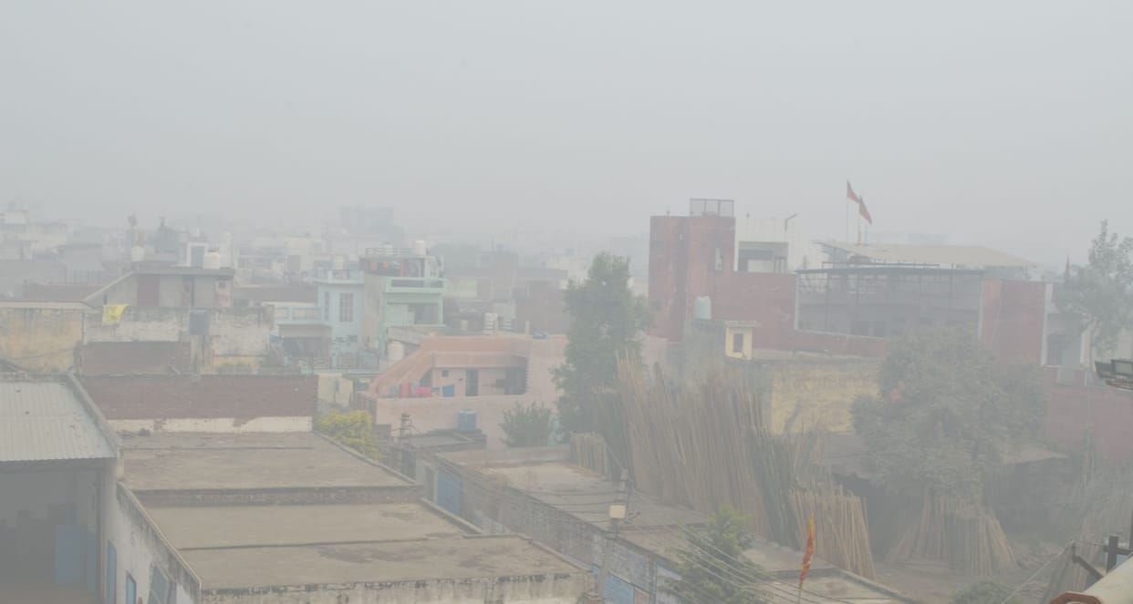 Breathing problems increased again with fog, AQI reached 348