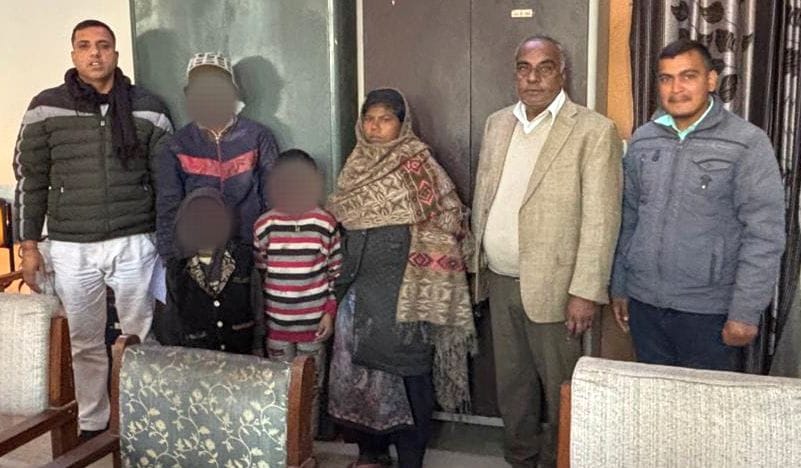 Three children caught begging in joint operation