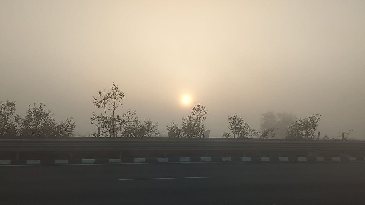 Suryadev seen after three days, mercury increased by 3 degrees