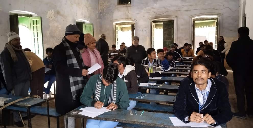 Pre-board exams for 10th and 12th class students have started