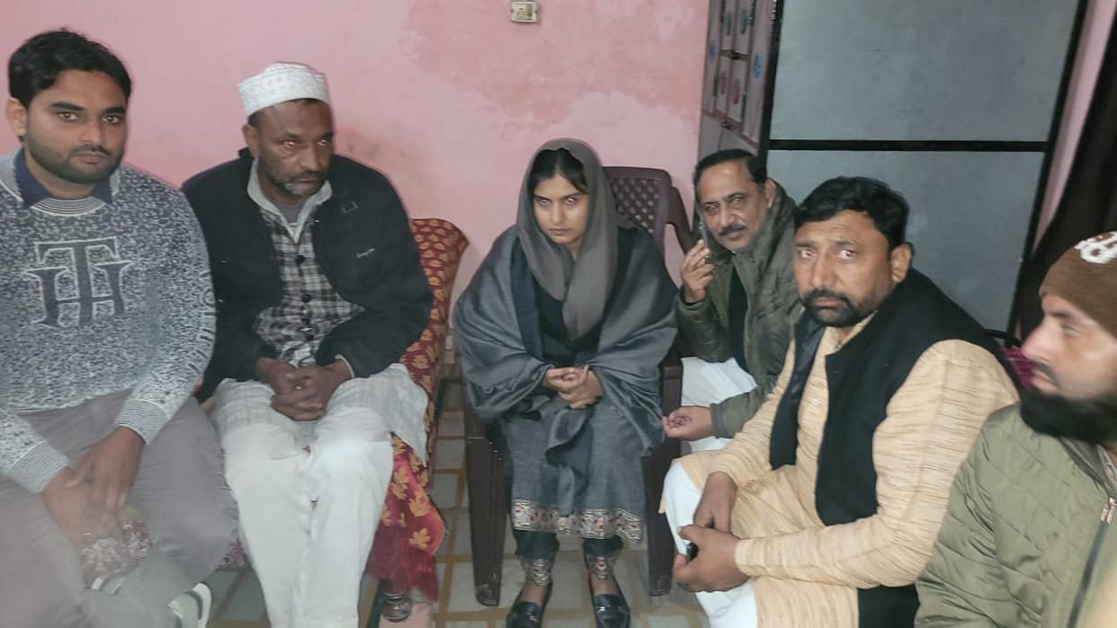 Kairana MP reached the house of the deceased victim of cyber fraud