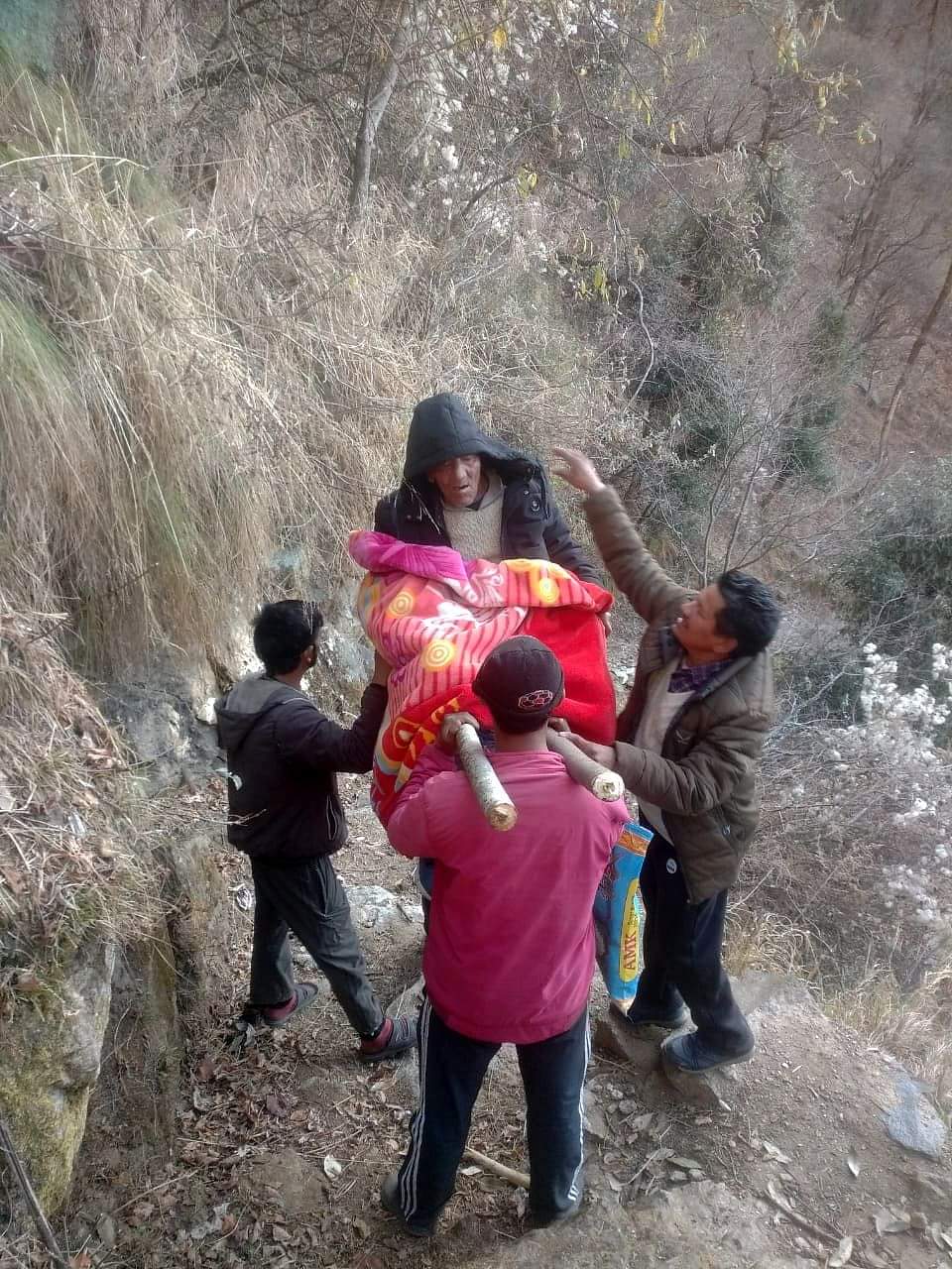 Patients on chairs, burden of the road on their shoulders, people taking exams every day