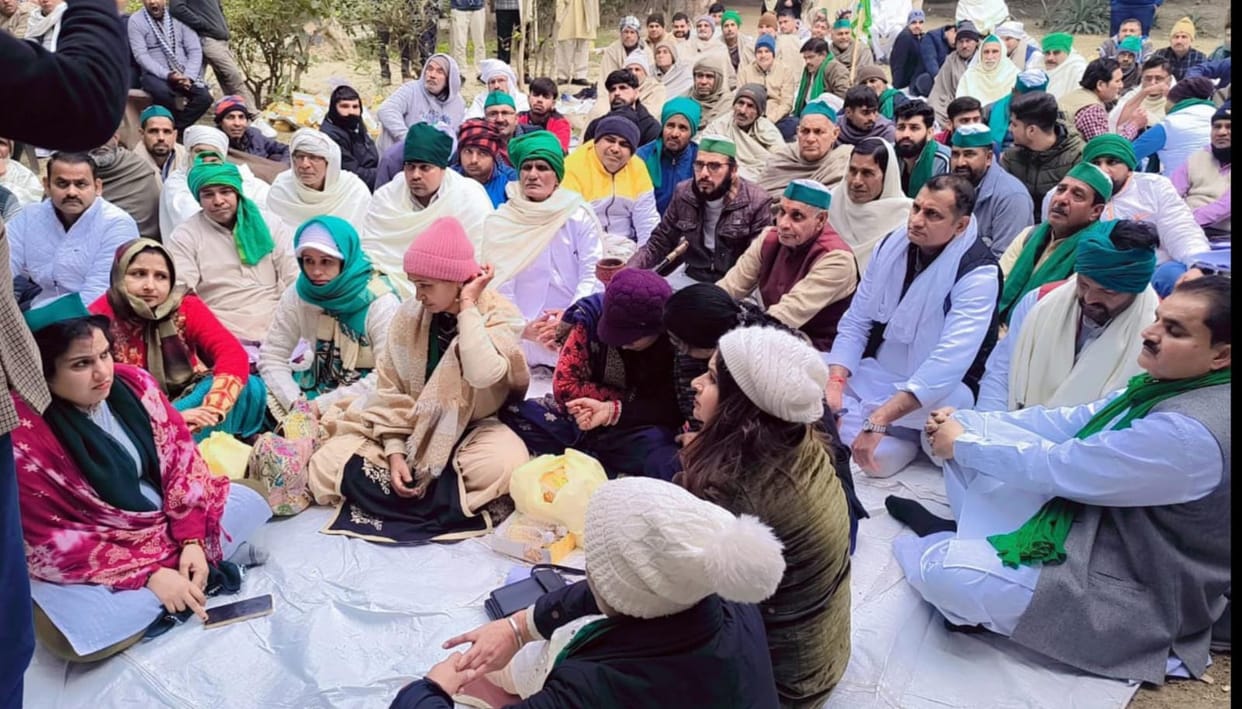 Demonstration held to declare MSP guarantee law, sugarcane price