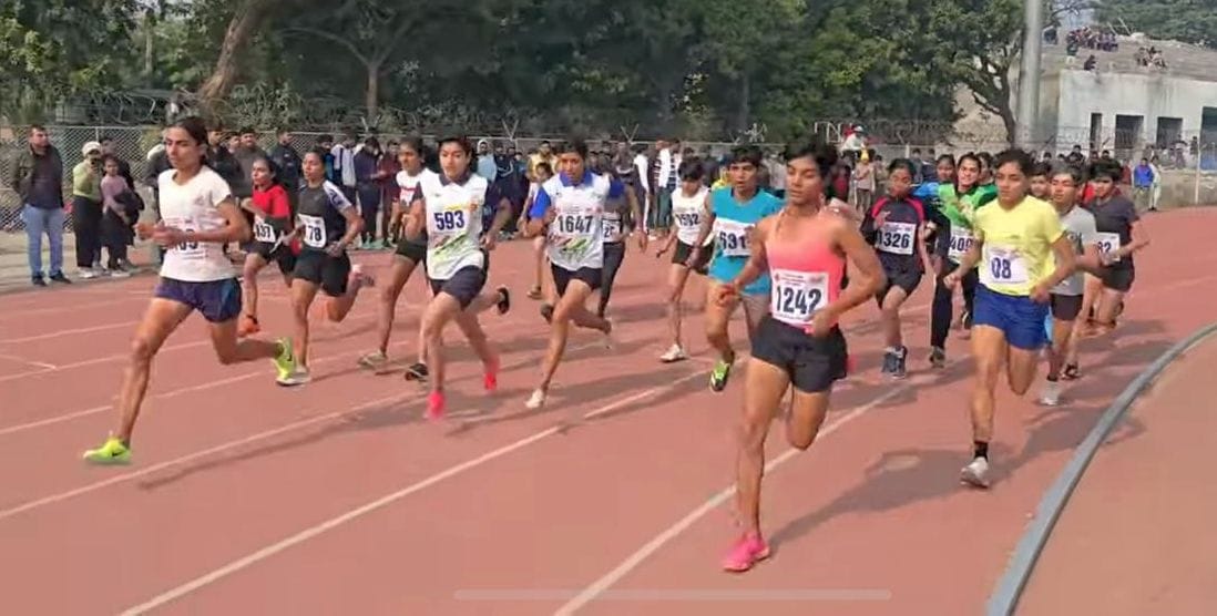 Jind players won many medals in the state level senior athletics championship.
