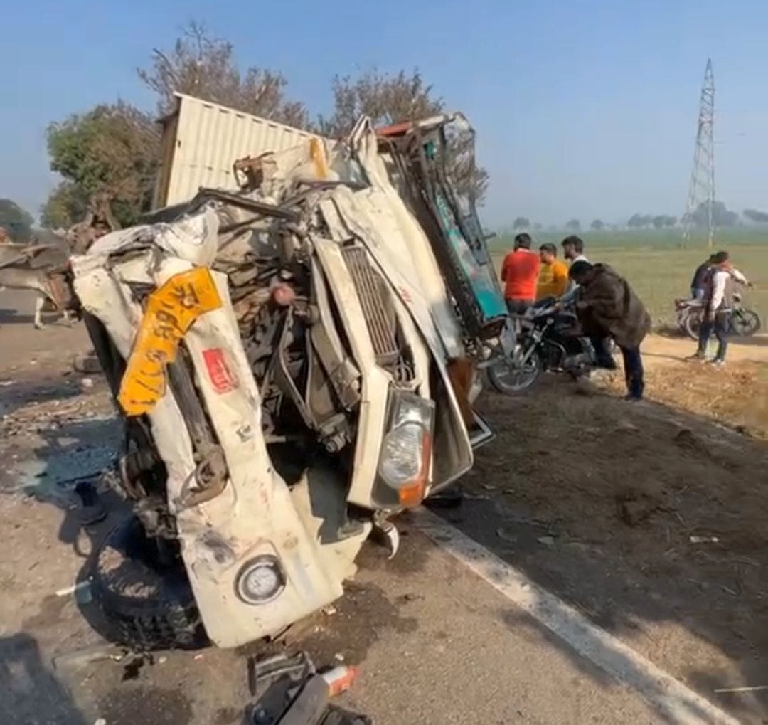 Three vehicles collide near Lone village, one dead