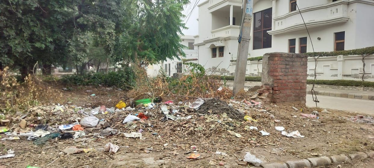 Plan for collecting garbage from homes could not be made for Sectors 6, 7, 8 and 9.