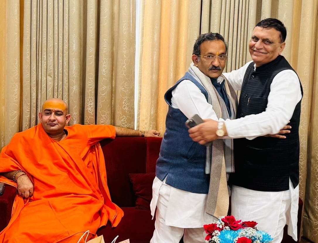 MLA Rajesh June met Tarun Bhandari