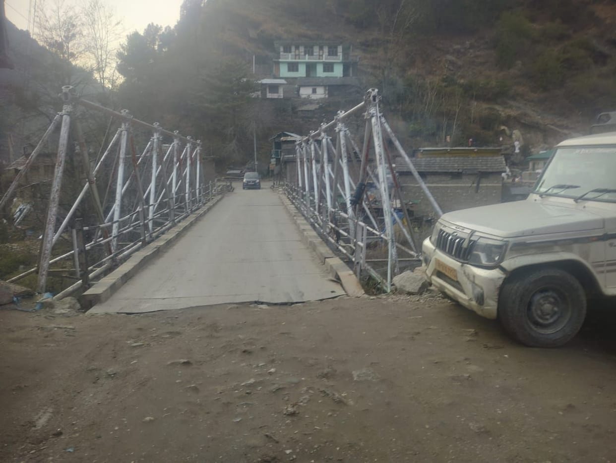 Bailey bridge to be built on Tirthan river at a cost of Rs 7 crore