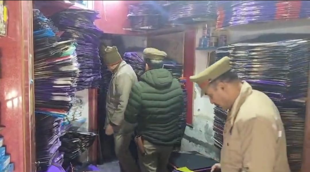Raid on kite shops, found huge quantity of Chinese Manjha