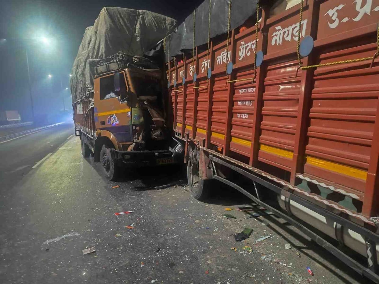 8 sadhus going to Mahakumbh injured due to collision with truck in canter, commotion