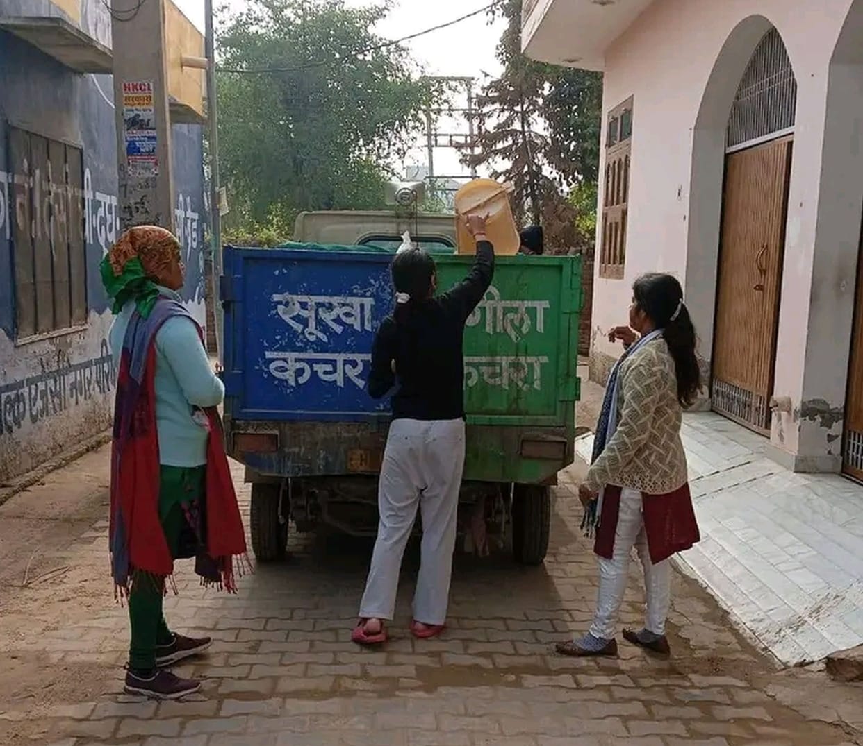 problem of door to door rubbish collection