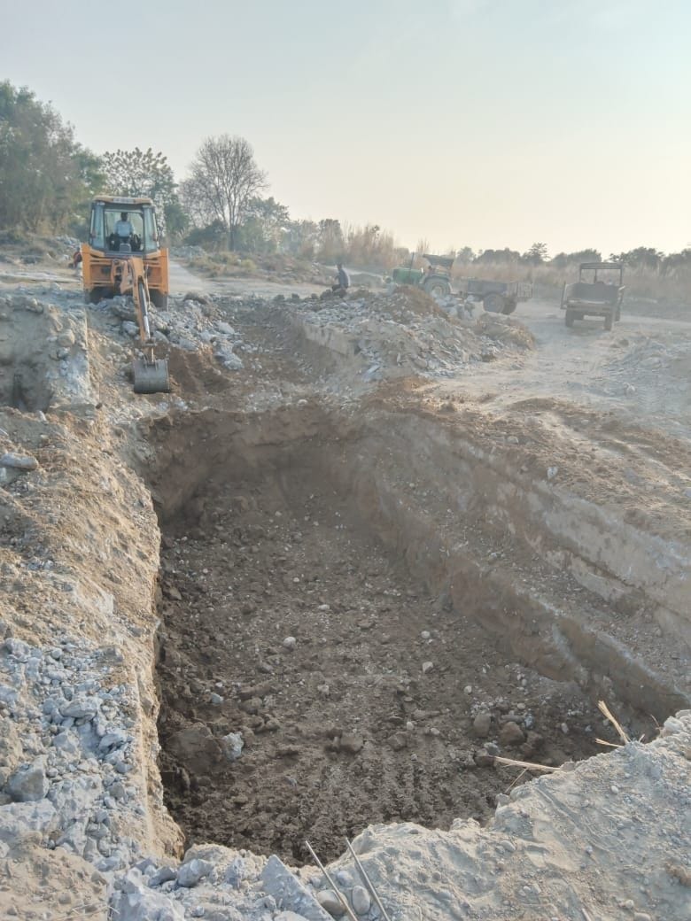Construction work of bridge on Nakdoh ravine starts, Rs 2.91 crore will be spent