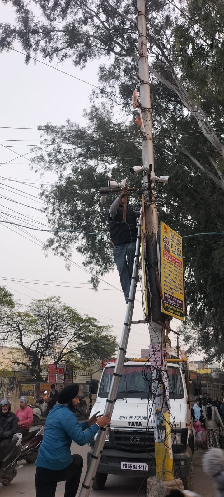 No harm to mischievous elements, 45 CCTV cameras are being installed in Nayagaon