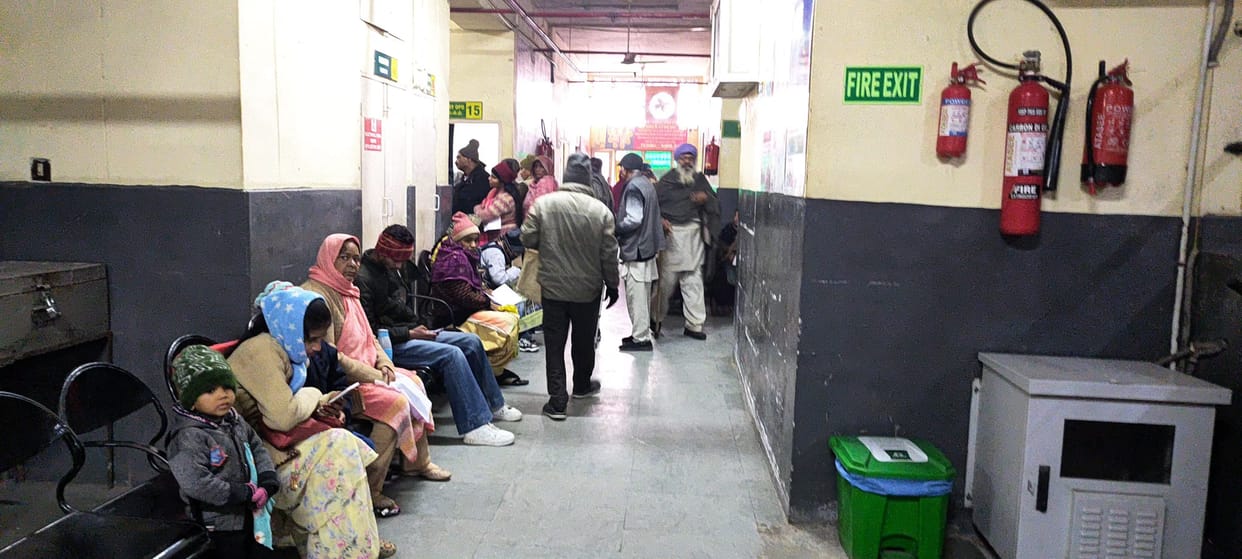 More than 1600 patients reached the hospital