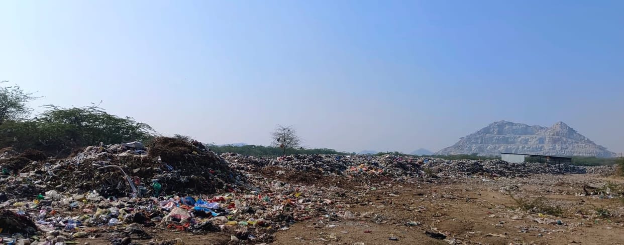50 tonnes of garbage is generated every day, not even an iota of fertilizer is produced.