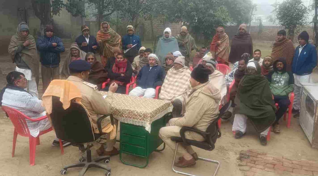 DSP made the villagers aware about drugs, traffic rules and cyber crime